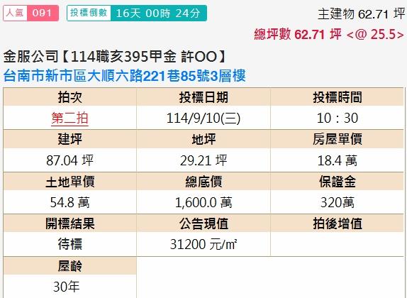 新市透天法拍-1