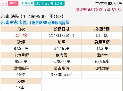 永康透天法拍-1