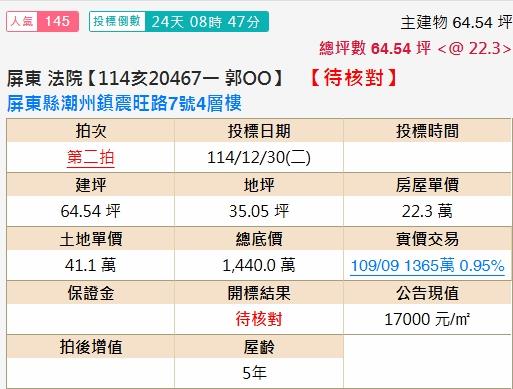 潮州透天法拍-1