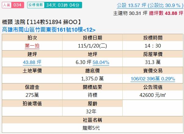 高雄法拍大樓-1