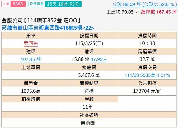 鼓山大樓法拍-1