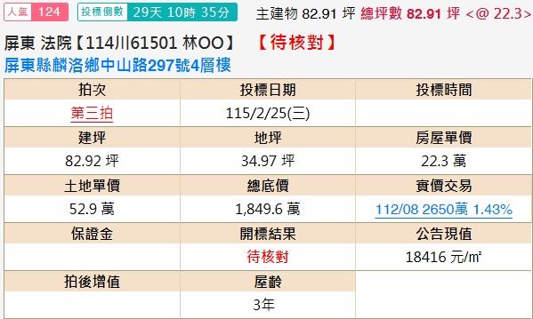 麟洛透天法拍-1