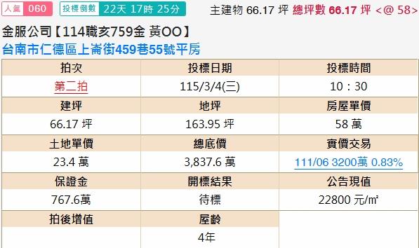 仁德拍賣別墅-1