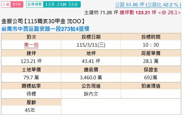 中西區透天法拍-1