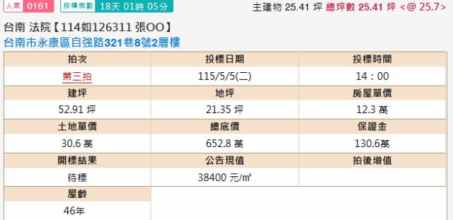 永康透天拍賣-1