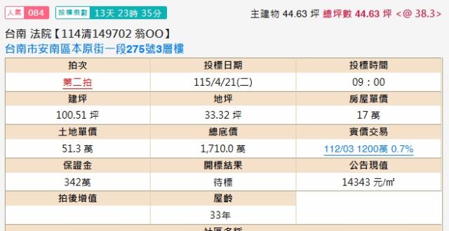 台南拍賣透天-1