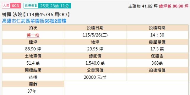 仁武法拍透天-1