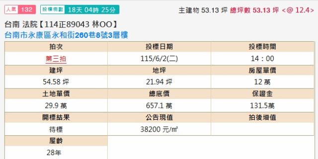 永康透天拍賣-1