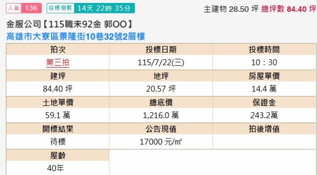 大寮透天法拍-1