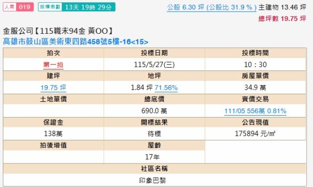 鼓山大樓拍賣-1