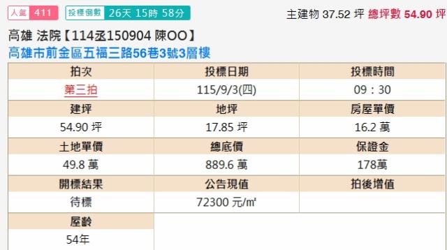 前金拍賣透天-1