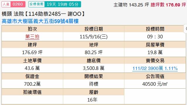 大樹法拍透天-1