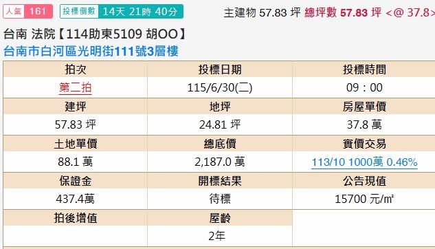 白河透天法拍-1