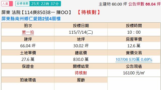 南州透天法拍-1