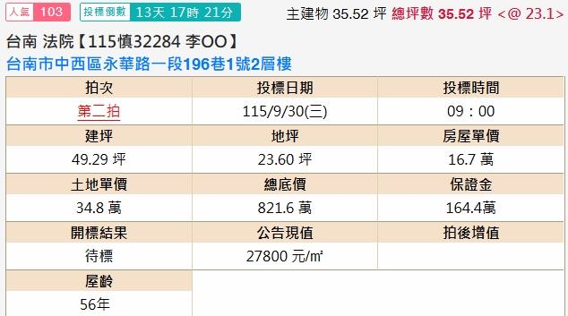 中西區法拍透天-1